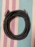 绿联超六类网线 CAT6A类万兆成品网线 家用电脑网络宽带工程跳线兼容千兆8芯双绞线 黑色1.5米55156 实拍图