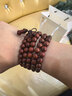 龍隐正宗小叶紫檀手串男女士款文玩手链檀香木佛珠子转运正品高端情侣 带金星款8mm*108颗（京仓速发） 实拍图