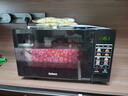 格兰仕（Galanz）变频微波炉烤箱一体机光波炉900瓦大功率速热家用23L大容量平板易清洁省电一级能效智能菜单烧烤 2026新升级彩膜BM1(S2) 实拍图