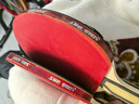 红双喜DHS狂飚四星乒乓球拍 横拍H4002单拍赠6只装球 实拍图