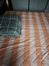 黄河口老粗布床单 A类粗布床单纯棉 手工全棉加厚被单 纯棉床单老粗布床单单件 阳光暖橙 250X250cm适合1.8/2.0米床 实拍图