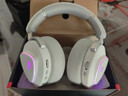 ROG棱镜2头戴式游戏耳机 无线三模连接 Speednova技术轻量化电竞耳机环绕7.1音效 3.5mm 月耀白三角洲 实拍图