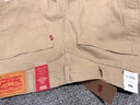 李维斯男士565宽松直筒工装美式复古简约通勤时尚休闲裤 卡其色 36 (32) 实拍图