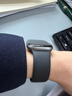 Apple/苹果 Watch S11 智能手表GPS款46毫米深空灰色铝金属表壳黑色运动型表带M/L MEVP4CH/B 实拍图