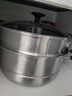 爱仕达（ASD）蒸锅双层不锈钢蒸锅 家用炖蒸煮一体汤锅 30CM大容量蒸笼QVL1530 实拍图