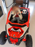 LULEA CO正版庞巴迪儿童电动车四轮越野遥控汽车玩具车童车六一儿童节礼物 熔岩橙24v旗舰版 实拍图