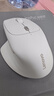 联想（Lenovo）无线蓝牙双模鼠标M500Pro 可充电 人体工学设计右手鼠标大手鼠标商务办公鼠标 笔记本平板鼠标 白 实拍图