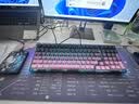 惠普（HP）GK600FS机械键盘热插拔 办公电竞游戏专用有线 台式机笔记本电脑 侧刻渐变黑莓粉冰蓝光青轴 99键 实拍图