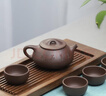 百年利永宜兴紫砂壶纯全手工原矿紫泥刻绘景舟石瓢壶功夫茶具套装泡茶壶 实拍图