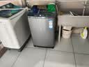 海尔（Haier）【直驱双动力】新品洗衣机变频波轮10公斤七维减震60E全自动家用防缠绕 高洗净比顽渍洗电离除菌螨 炫彩盘操作+一级能效+钢化玻璃盖+羽绒羊毛洗 波轮 实拍图