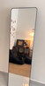初学者 穿衣镜 全身落地镜试衣镜家用防爆壁挂衣帽间铝合金网红大镜子 经典黑150*40【壁挂+落地】 实拍图