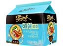 统一汤达人方便面 五合一袋装泡面速食品拉面 【10袋】海鲜拉面 实拍图