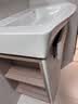 科勒（KOHLER）浴室柜亲悦浴室柜组合家具挂墙多功能洗漱台浴室家具 800mm（左开放） 实拍图