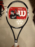 Wilson威尔胜费德勒control小黑拍全碳素进阶拍网球拍减震大拍面 实拍图