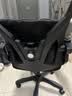 锦汐 电脑椅家用办公椅子靠背人体工学椅学习转椅老板座椅游戏电竞椅 【二代升级款】黑框黑网+乳胶 实拍图