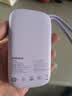 倍思【国标3C认证】充电宝10000毫安22.5W自带Type-C线移动电源可上飞机适用于苹果华为小米手机 实拍图