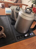 美的（Midea）纯钛烧水壶嵌入式茶台一体机煮茶壶全自动上水电热水壶电茶盘自动断电C15X 实拍图