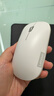 联想（Lenovo）无线蓝牙鼠标轻音鼠标 Air Handle轻音双模鼠标 便携办公鼠标 适用台式机一体机笔记本平板 白 实拍图
