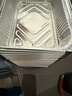 美进家空气炸锅锡纸盘长方形50只食品级锡纸碗烧烤专用烤箱烘焙盘野餐 实拍图