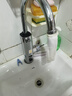 奥克斯（AUX）电热水龙头热水器加热水龙头快速热水变频恒温厨房下进水 【大屏数显】电镀银+漏保插头+万向喷头 实拍图
