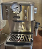 德龙（Delonghi）咖啡机 意式半自动家用15Bar泵压专业压力计 美式咖啡 快速加热技术 可调式奶泡 金属机身EM450.M 银色 小巧机身 稳定压力 定制杯量 自动关机 实拍图