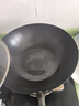 炊大皇铁锅家用无涂层不锈炒锅燃气灶专用炒锅炒菜锅平底锅极铁锅32cm 实拍图