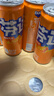 可口可乐（Coca-Cola）芬达Fanta 橙味汽水摩登罐碳酸饮料330ml*24罐 包装随机发 实拍图