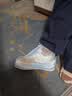 欣沁雨鞋套成人防雨鞋防滑加厚耐磨便携式雨靴磨砂白 L(39-40) 实拍图