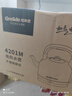 格来德（Grelide）电热水壶4.2L大容量304不锈钢烧水壶大功率热水壶家用水开鸣笛提醒自动断电电水壶底座分离4201M 实拍图