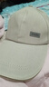 【热巴同款】加大棒球帽帽子男女大头围显脸小春夏字母百搭棒球帽 侧标-米色 实拍图