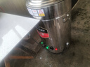 志高（CHIGO）煮面炉商用煮面桶电热燃气煤气电煮锅节能保温汤面炉不锈钢麻辣烫炉煮面桶汤粥炉 【304桶底+隔渣栏】40型/50L标准电热型6KW 【店长推荐】一年换新 实拍图