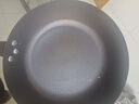 京严铁锅炒锅无涂层不粘炒菜锅电磁炉燃气专用锅具精铁平底锅已开锅 【0涂层｜持久不粘】锤纹锻打+盖+铲 28cm 厚底薄壁｜久用不凸｜导热迅速 实拍图