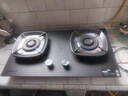 火王（Hione）70%热效率燃气灶天然气双灶5.2kW猛火定时液化气煤气灶台式嵌入式一级能效节能灶 【70%热效定时】5.2KW磨砂灶B5 天然气12T 实拍图