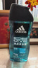 阿迪达斯（adidas）男士沐浴露洗发洗面奶三效合一游泳去氯留香小瓶旅行装热情250ml 实拍图