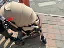 奔昂 婴儿推车可坐可躺轻便避震宝宝折叠婴儿车双向BB童车手推车 尊享卡其+可坐可躺+可折叠+可双向推行+四轮高配轮 实拍图