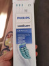 飞利浦（PHILIPS）电动牙刷头官方原装适配钻石3/7/9系列刷柄 亮白 欧洲进口 3支装HX6063/67 白色 实拍图