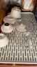 宅轻松 沥水托盘茶盘多功能塑料干湿分离杯子置物水杯茶具 38.8*22.8cm 实拍图