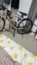 飞鸽（FG FLYING PIGEON）公路自行车入门级超轻变速700C公路车成人男女竞速骑行通勤单车 超越钢架-公路把-钛银色 21速入门级 实拍图