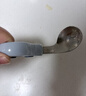 如山宝宝自主进食辅食勺子一岁学吃饭训练儿童不锈钢餐具叉勺饭盒 实拍图