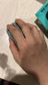 罗技（Logitech）M221 轻音鼠标 无线鼠标 办公鼠标 对称鼠标 带无线微型接收器 薄荷绿 实拍图