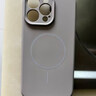 奶小鸭（NEYAA）适用苹果16promax手机壳iphone16promax保护套全包超薄Magsafe磁吸液态硅胶防摔简约男女款 钛原色 实拍图