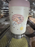 膳魔师（THERMOS）儿童水杯吸管保温杯巧虎带杯套把手316L不锈钢学生杯幼儿TCKC 实拍图