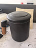 京东京造茶杯便携式黑陶茶泡茶壶茶杯功夫茶具办公杯随身茶壶容量400ml 实拍图