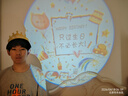 森邂礼生日快乐装饰品场景布置氛围投影仪灯背景墙创意拍照道具女孩派对 生日快乐投影仪【10卡片】 实拍图
