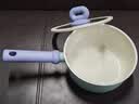 帅康（Sacon）奶锅不粘锅宝宝辅食锅婴儿小奶锅陶瓷煮面小汤锅牛奶泡面煮粥18CM 实拍图