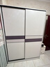 白浅【免费安装】衣柜卧室储物柜子移门衣橱简易推拉门大衣柜 【两门】1.4米主柜 实拍图