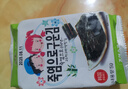 ZEK韩国进口 竹盐海苔紫菜包饭寿司即食烤海苔 儿童零食 5g*3包 实拍图