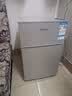 荣事达（Royalstar）小冰箱迷你小型家用冷藏冷冻宿舍寝室出租房双门电冰箱节能省电 122银色【节能省电 一级能效】38L 实拍图