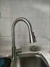 四季沐歌厨房水龙头系列抽拉式枪灰色冷热不锈钢小蛮腰三功能洗菜盆水龙头 实拍图