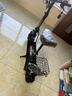 永久电动滑板车便携两轮代步车电瓶车迷你小型代驾折叠电动车锂电池 48V黑/85-105KM/旗舰版强动力 实拍图